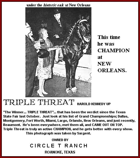 Triple Threat Winning in New Orleans