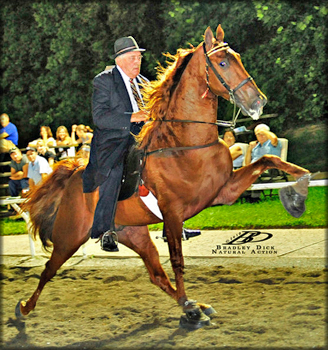 The Coach and Billy, winning at Lynchburg.