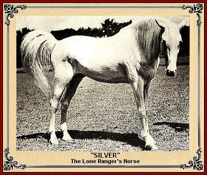 The Lone Ranger's horse, Silver