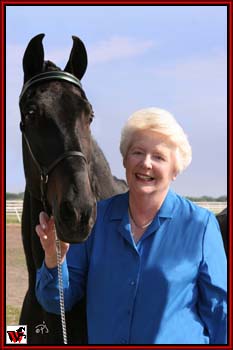 Mary Ellen and Warrior at 28 years old.