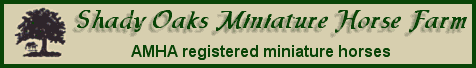 Shady Oaks Miniature Horse Farm